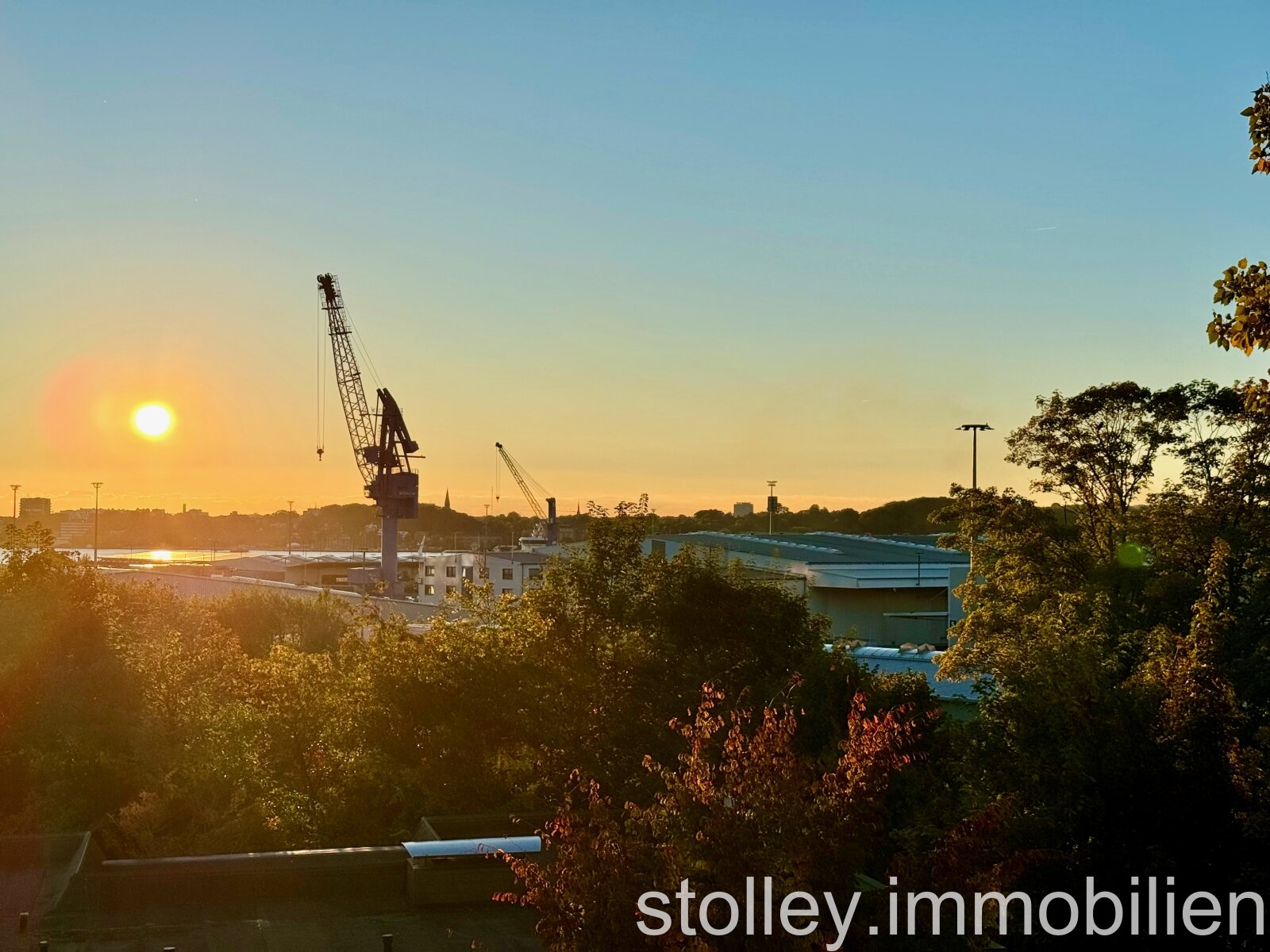 Ausblick über die Kieler Förde