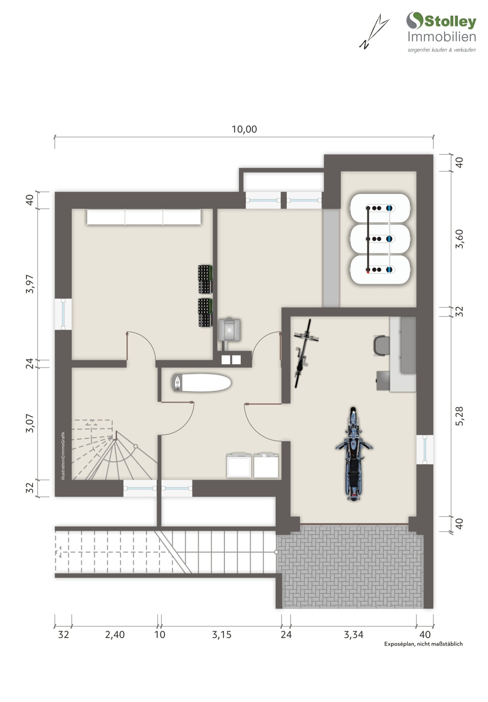 SKIZZE: Grundriss, Kellergeschoss